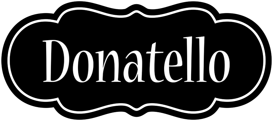 Donatello welcome logo