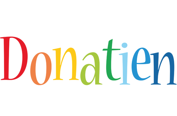Donatien birthday logo