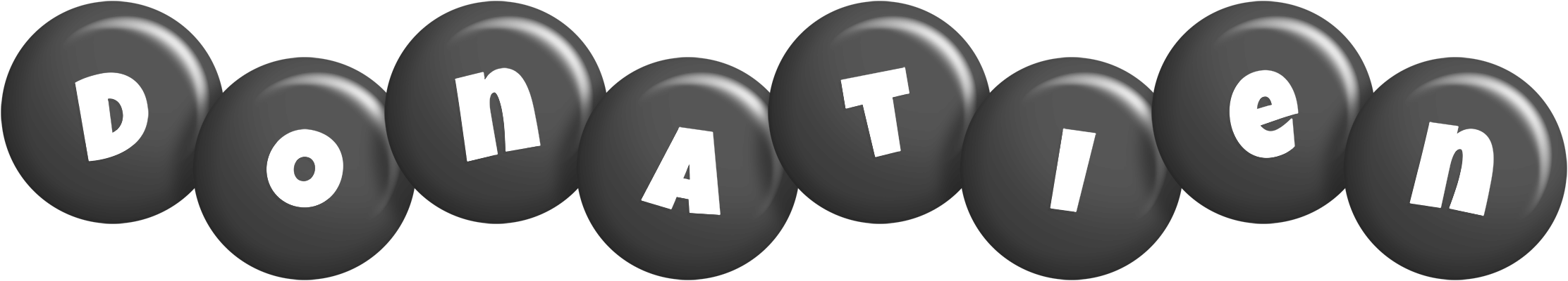 Donatien candy-black logo