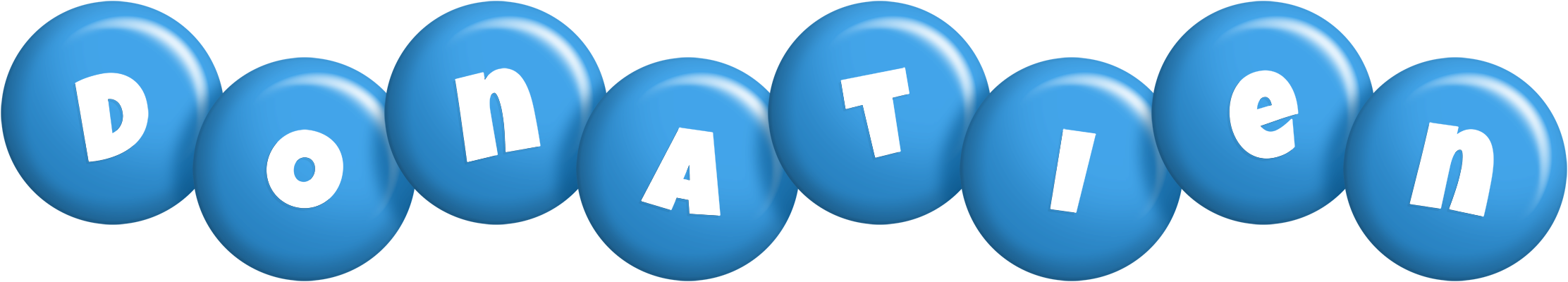 Donatien candy-blue logo