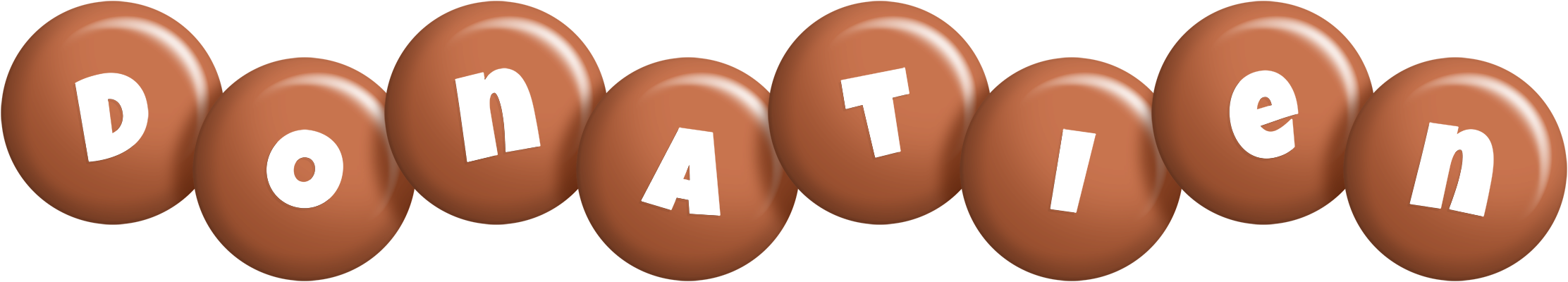 Donatien candy-brown logo