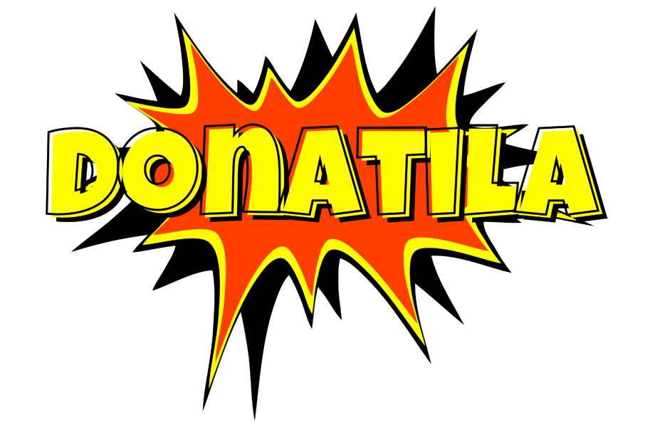 Donatila bazinga logo