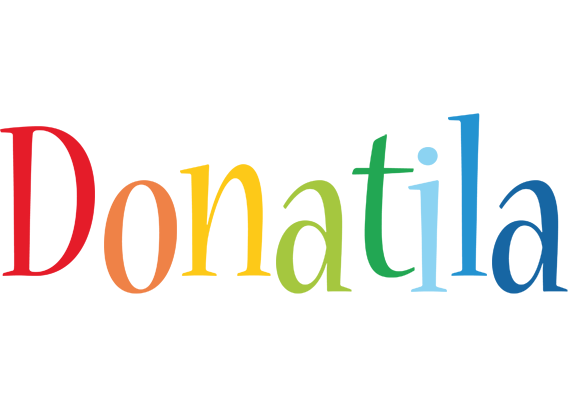 Donatila birthday logo