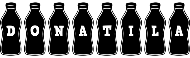 Donatila bottle logo