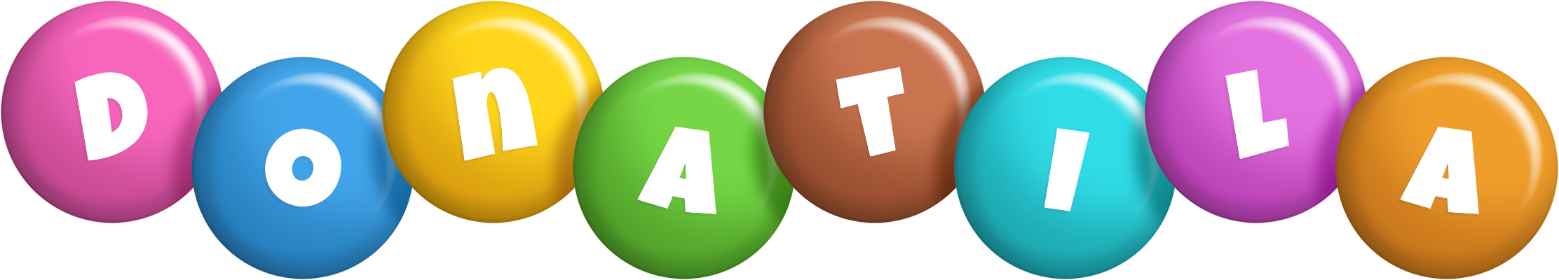 Donatila candy logo