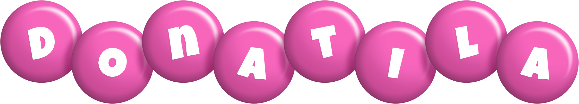 Donatila candy-pink logo