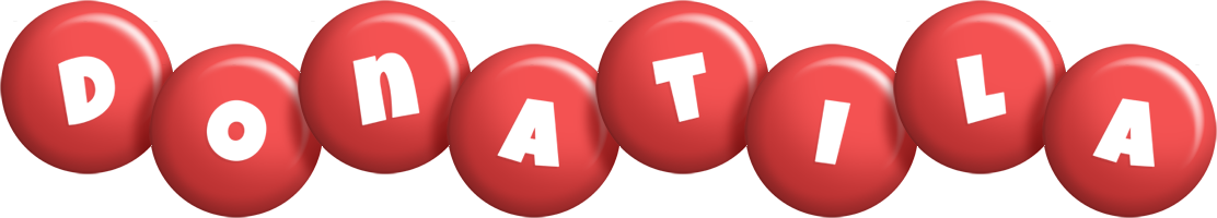 Donatila candy-red logo