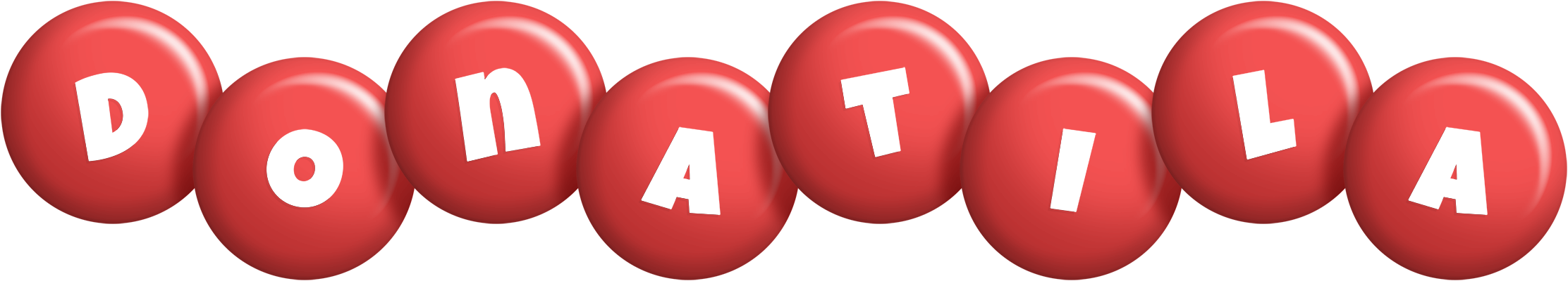 Donatila candy-red logo