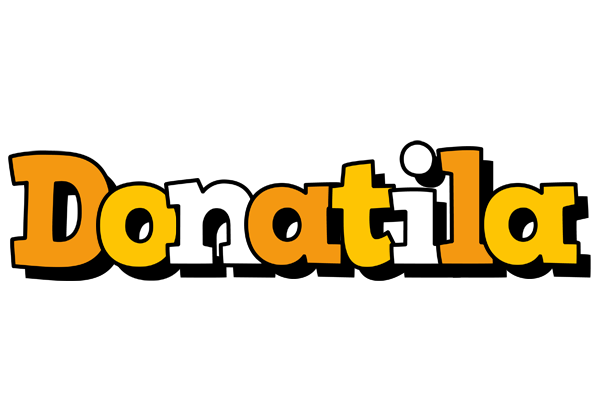 Donatila cartoon logo