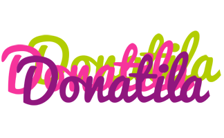 Donatila flowers logo