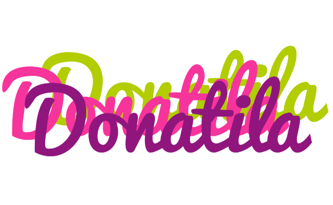 Donatila flowers logo