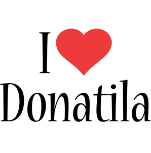 Donatila i-love logo