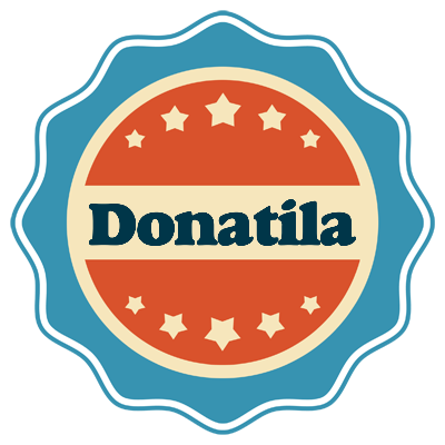 Donatila labels logo