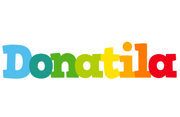 Donatila rainbows logo