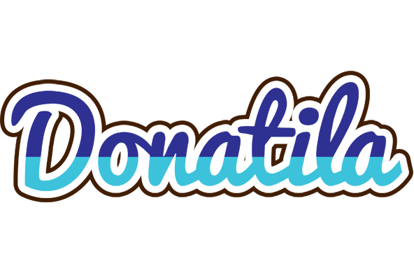 Donatila raining logo