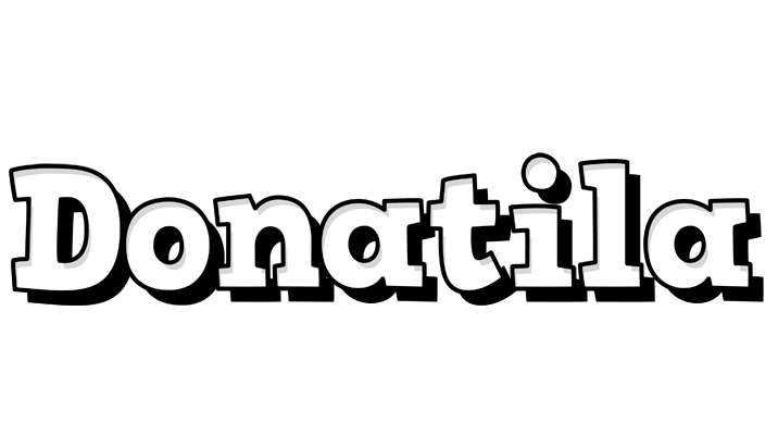 Donatila snowing logo