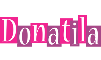 Donatila whine logo
