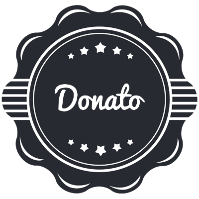 Donato badge logo