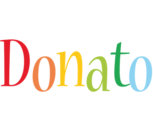 Donato birthday logo