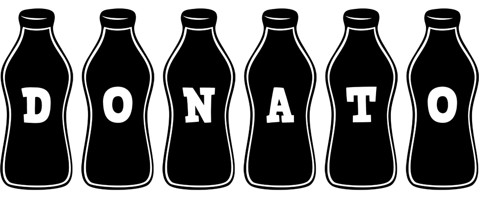 Donato bottle logo