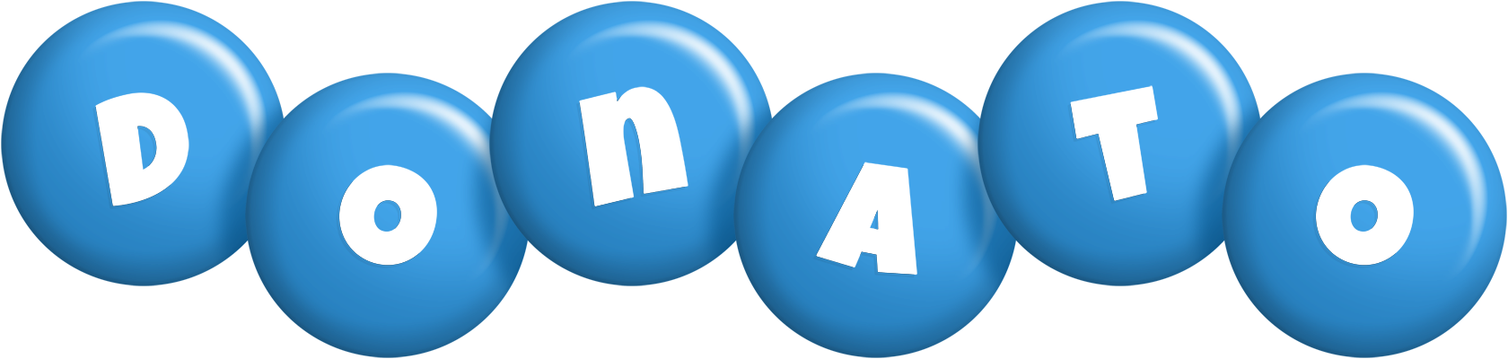 Donato candy-blue logo