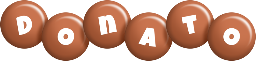 Donato candy-brown logo