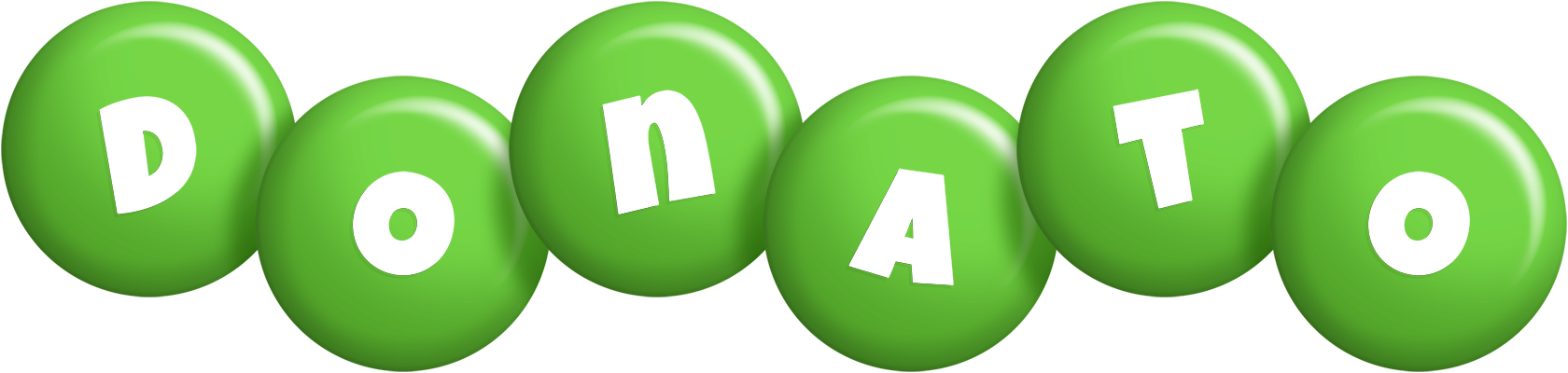Donato candy-green logo