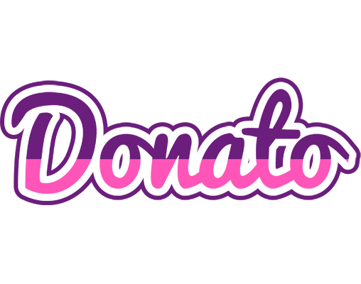 Donato cheerful logo
