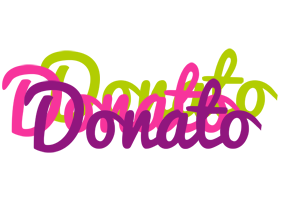 Donato flowers logo