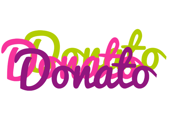 Donato flowers logo