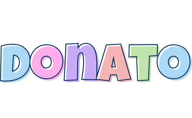 Donato pastel logo