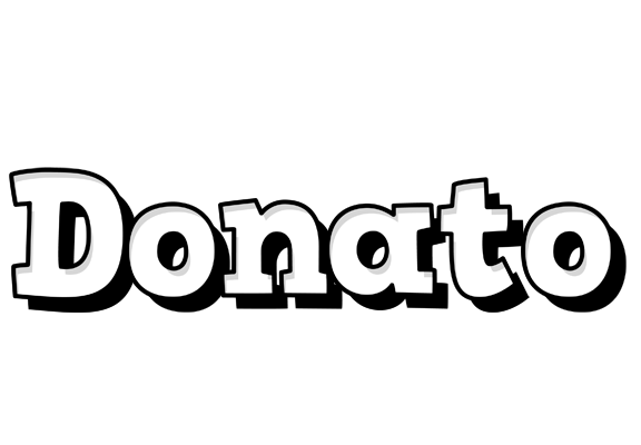 Donato snowing logo