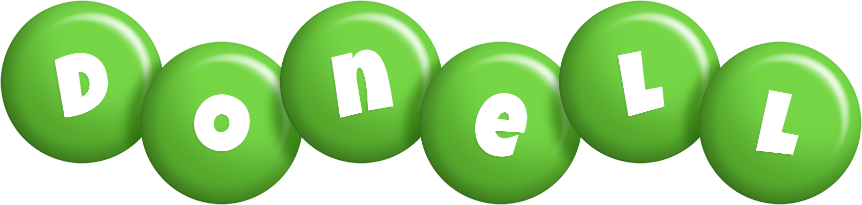 Donell candy-green logo