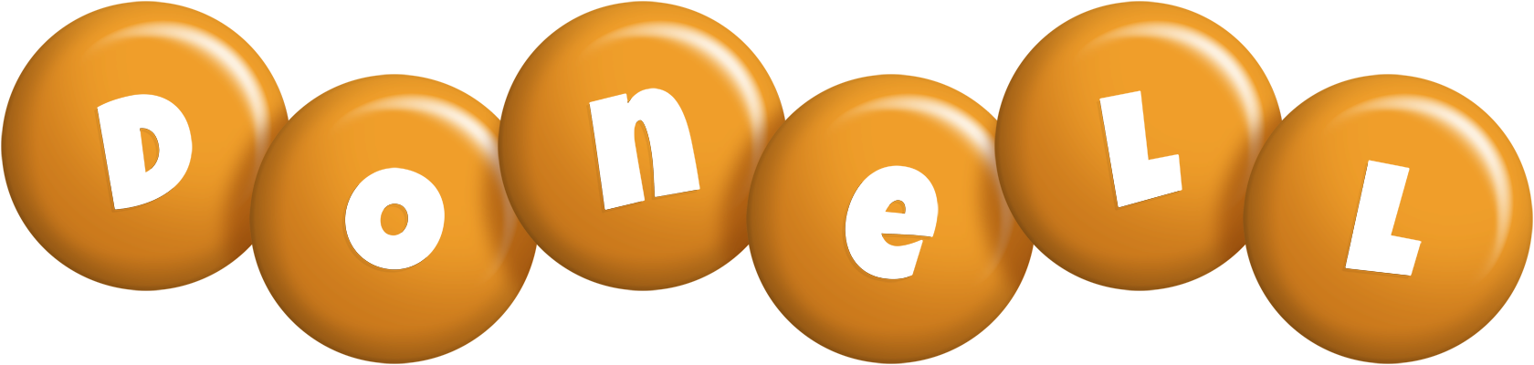 Donell candy-orange logo