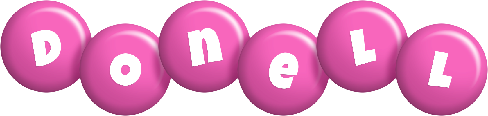 Donell candy-pink logo
