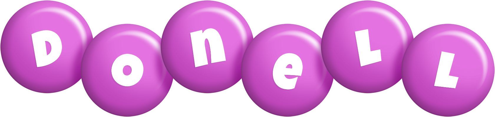 Donell candy-purple logo
