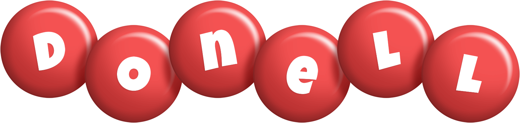Donell candy-red logo