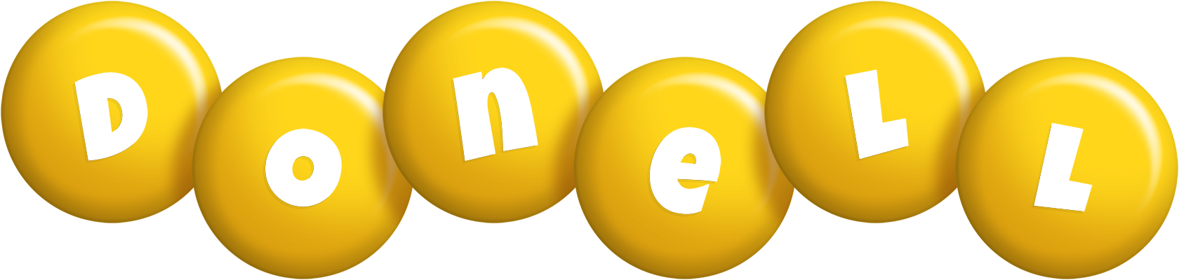 Donell candy-yellow logo