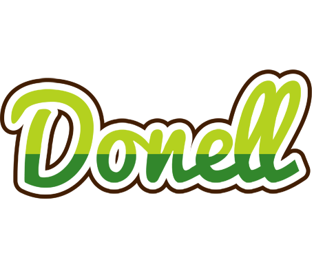 Donell golfing logo