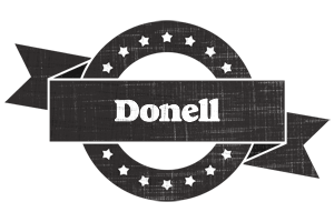 Donell grunge logo