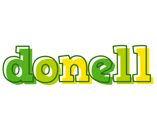 Donell juice logo
