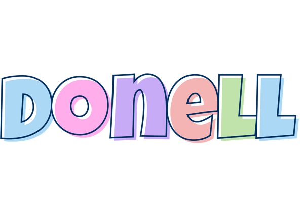 Donell pastel logo