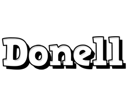 Donell snowing logo