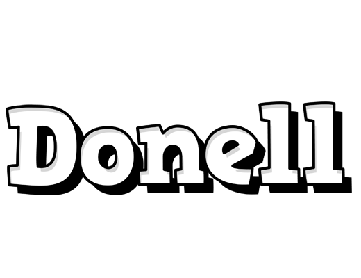 Donell snowing logo