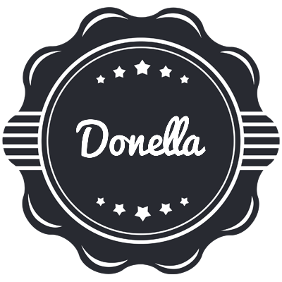 Donella badge logo