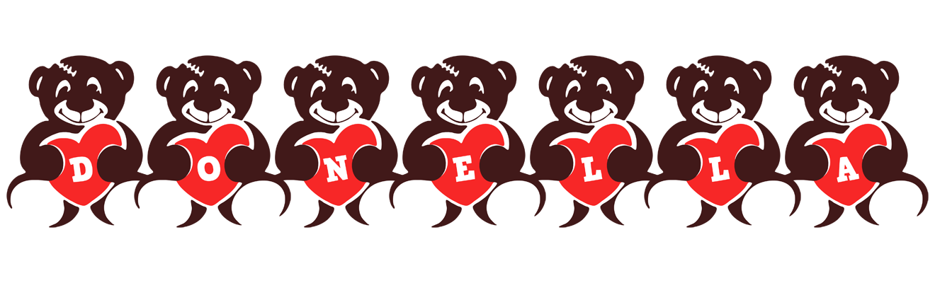 Donella bear logo