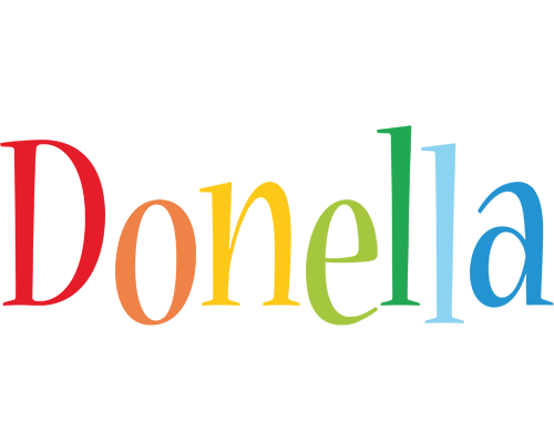 Donella birthday logo