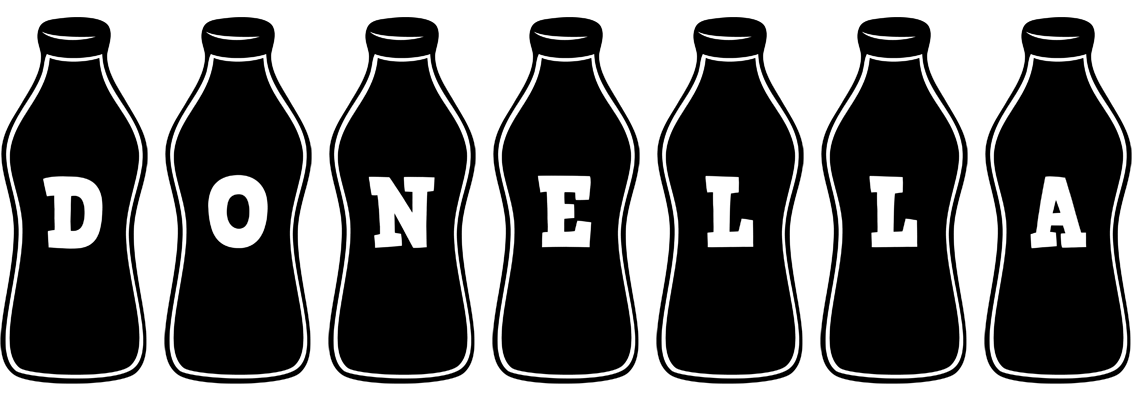 Donella bottle logo