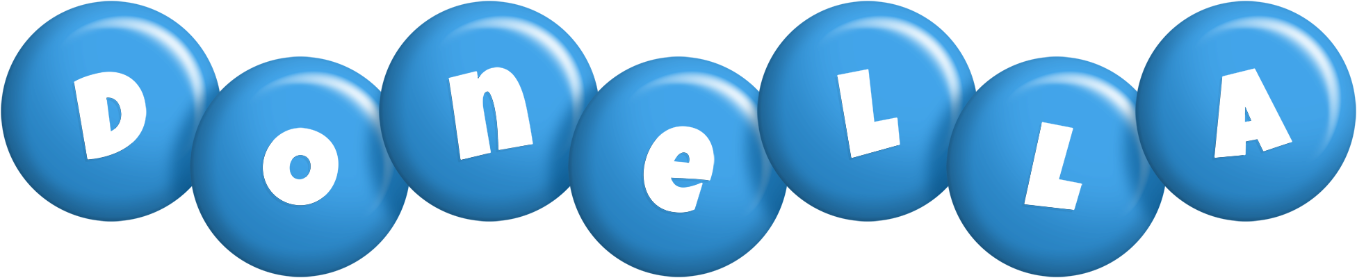 Donella candy-blue logo