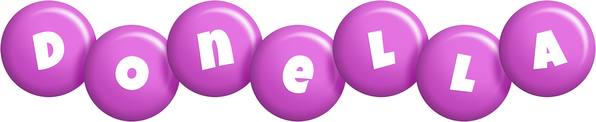 Donella candy-purple logo